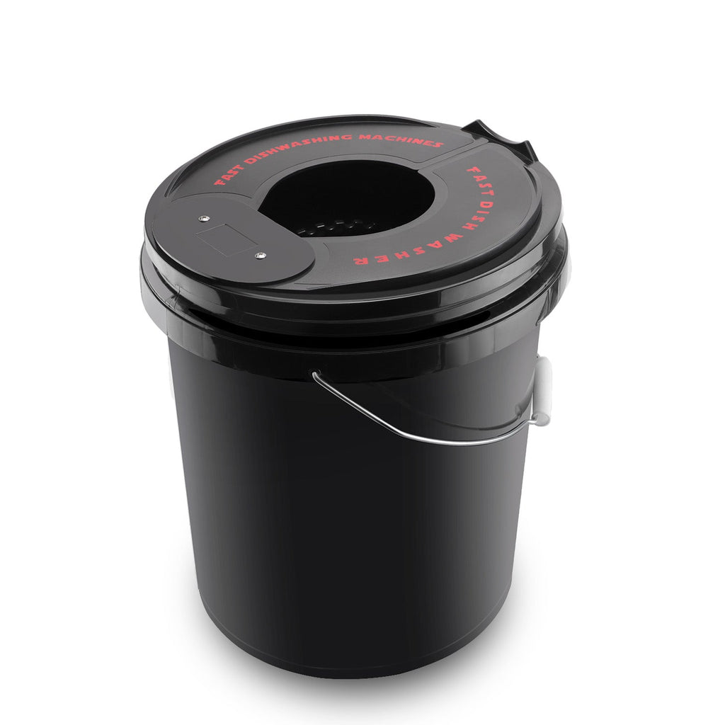 SPTA Foam Pad & Wool Pad Cleaning Bucket,Convience to Clean,for Cleaning, Kitchens, Restaurants,Car Pads