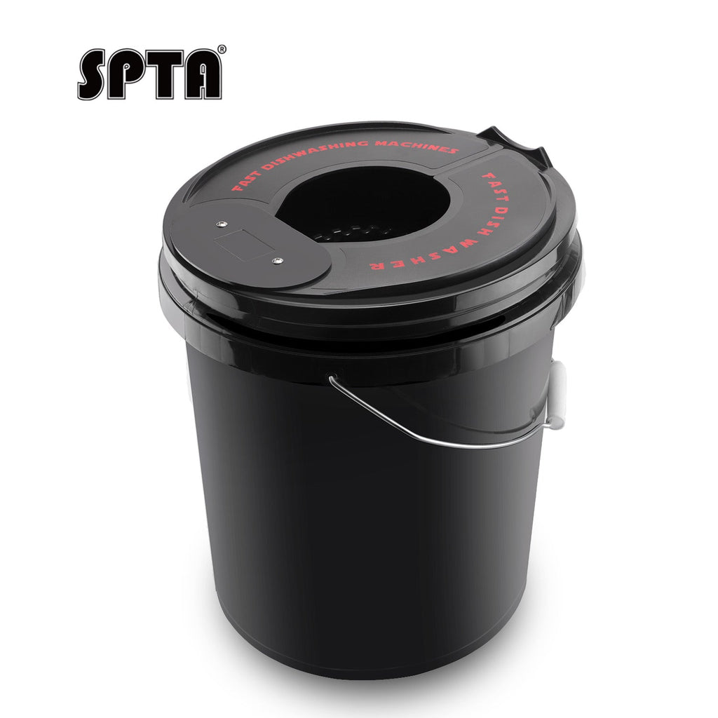 SPTA Foam Pad & Wool Pad Cleaning Bucket,Convience to Clean,for Cleaning, Kitchens, Restaurants,Car Pads