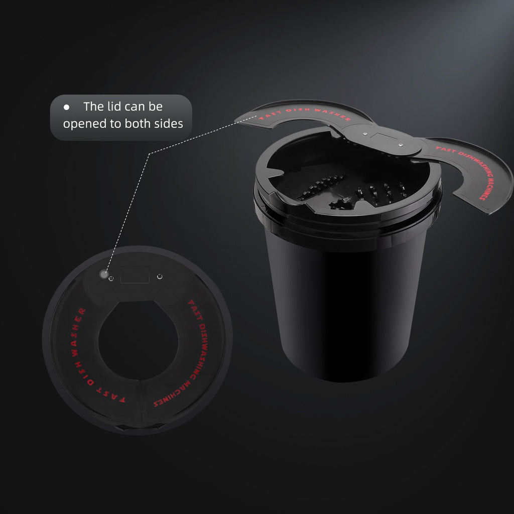 SPTA Foam Pad & Wool Pad Cleaning Bucket,Convience to Clean,for Cleaning, Kitchens, Restaurants,Car Pads