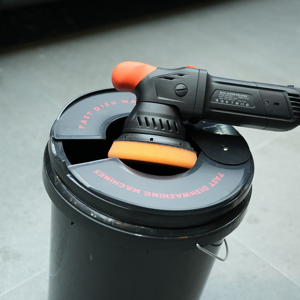 SPTA Foam Pad & Wool Pad Cleaning Bucket,Convience to Clean,for Cleaning, Kitchens, Restaurants,Car Pads