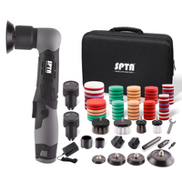12V Cordless Mini Polisher Kit – Rotary & Dual-Action
