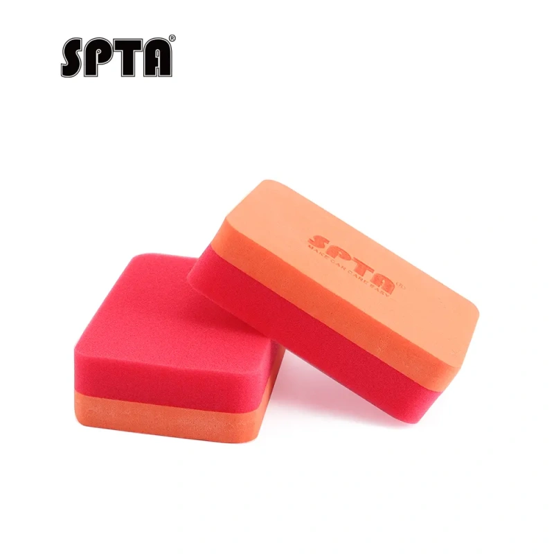 SPTA Ceramic Coating Applicator Sponges, Car Coating Pad, Hand Applicator Sponge,  Applicator Pads Detailing for Cars, Boats, Motorcycles, Motorhomes and More for Waxing,Cleaning, Coating