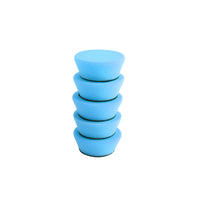 T60 Blue Mini Flat-Face Foam Polishing Pads (Moderate Cut)