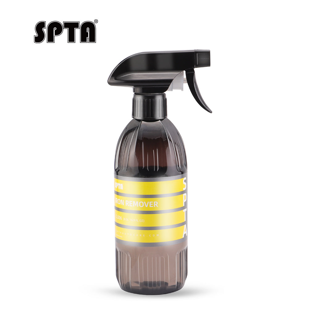 SPTA CL006 Iron Remover Car Wash Foaming Multi-Use Spray Acts For Car Wheel Cleaner Remove Iron Powder From Wheel Hub, Brake,Car Rust Removar, Iron Powder Remover for Car,Safe on Car Paint Safe and Effective