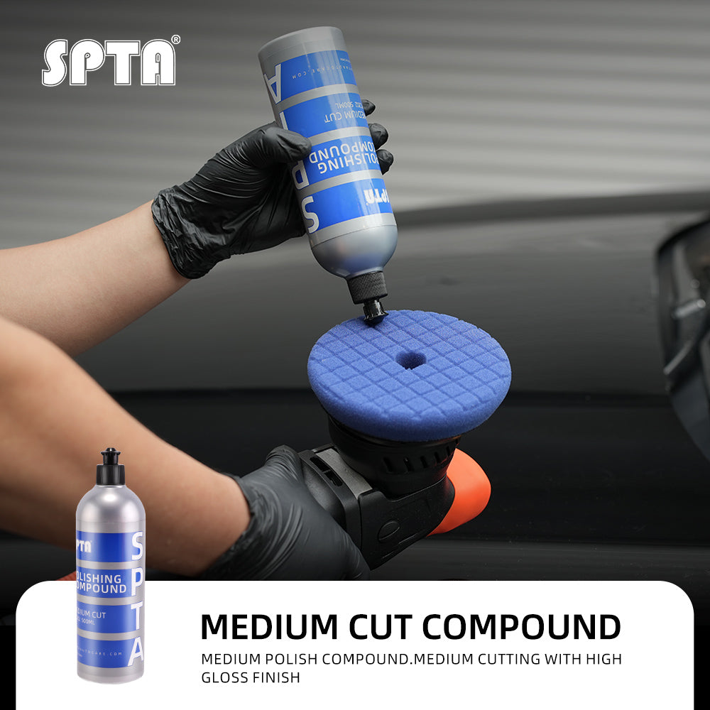 SPTA Medium Cut Compound, Rubbing Compound Scratch Remover,Car Paint P ...