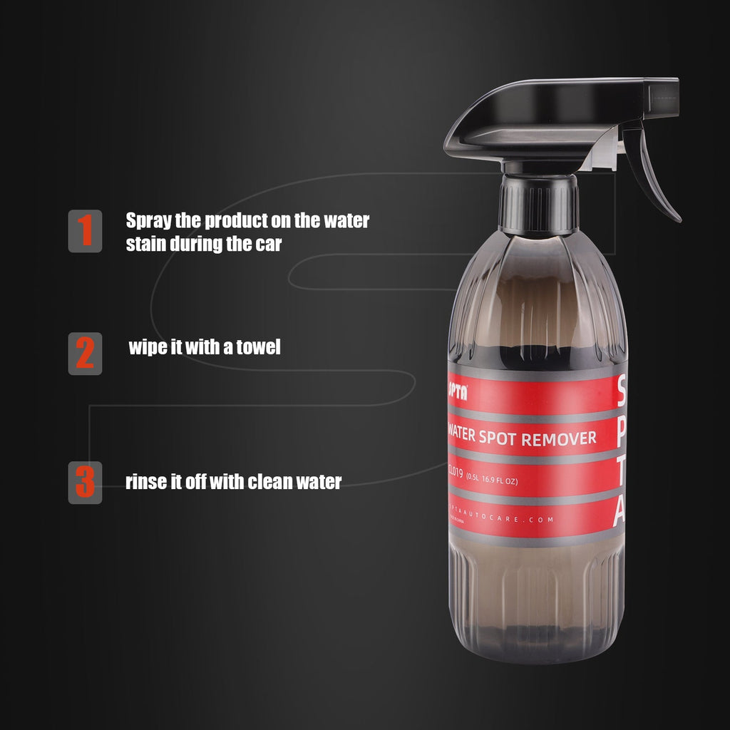 SPTA CL019 Water Spot Remover With Strawberry Smell Neutral Formula for Car Washing Auto Cleaning