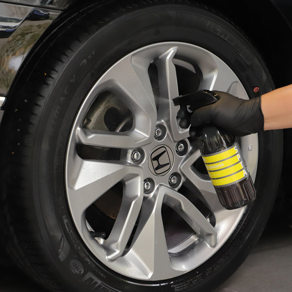 SPTA CL006 Iron Remover Car Wash Foaming Multi-Use Spray Acts For Car Wheel Cleaner Remove Iron Powder From Wheel Hub, Brake,Car Rust Removar, Iron Powder Remover for Car,Safe on Car Paint Safe and Effective
