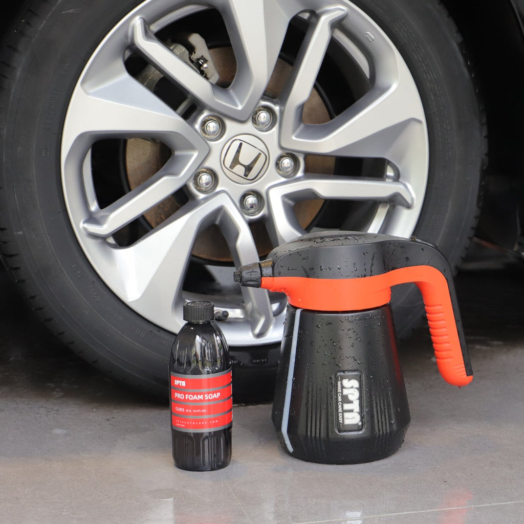SPTA CL003 Pro Foam Soap Safe for Cars, Trucks, Car Wash for Keeping Car Bright, Works with Foam Cannons, Foam Guns or Bucket Washes Safe for Cars, Trucks, Motorcycles &More