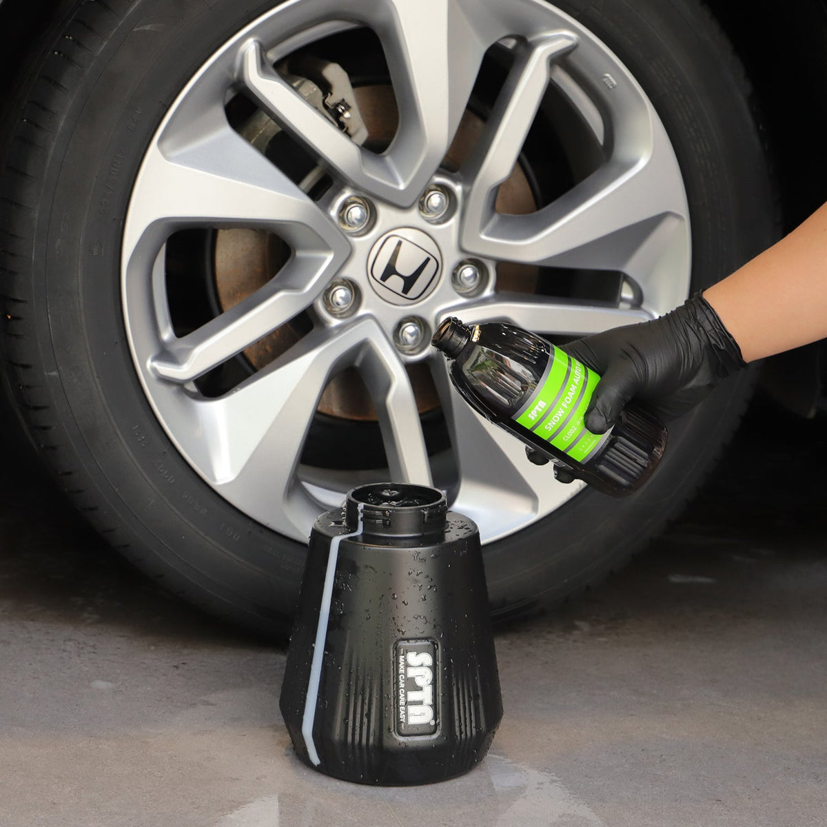 SPTA CL002 Snow Foam Auto Wash, Snow Foam Car Wash Soap ,Works with Foam Cannons, Guns or Bucket Washes),Safe for Cars&More
