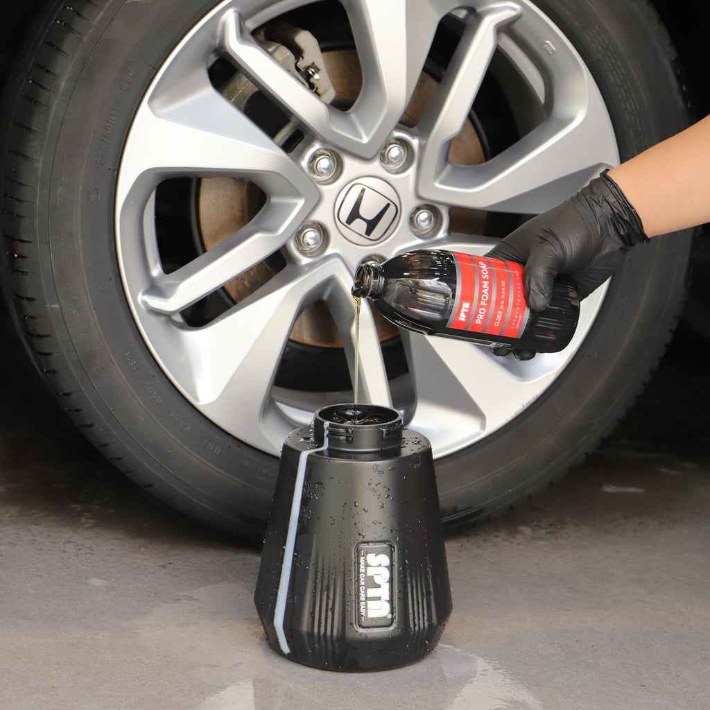 SPTA CL003 Pro Foam Soap Safe for Cars, Trucks, Car Wash for Keeping Car Bright, Works with Foam Cannons, Foam Guns or Bucket Washes Safe for Cars, Trucks, Motorcycles &More