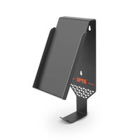 Wall-Mounted Phone Holder & Headphone Rack