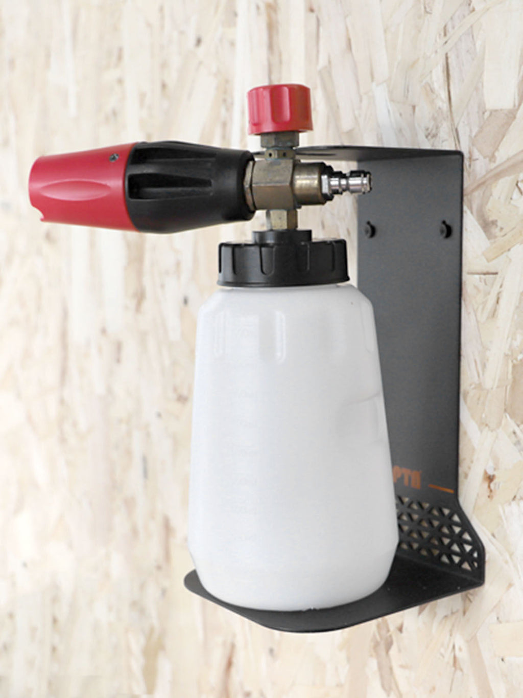 SPTA Universal Foam Cannon Holder ,Snow Master Foam Canon Holder ,Premium Car Detailing Accessories and Supplies,Foam Cannon Holder-for Foam Cannon,Pressure Washer Nozzle Tip and Pressure Wand Extension Storage Rack