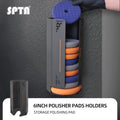 SPTA 6" Polisher Pads Holder 362*209mm New Foam Pads Holder Polisher Foam Pads Rack Polisher Foam Pads Holder