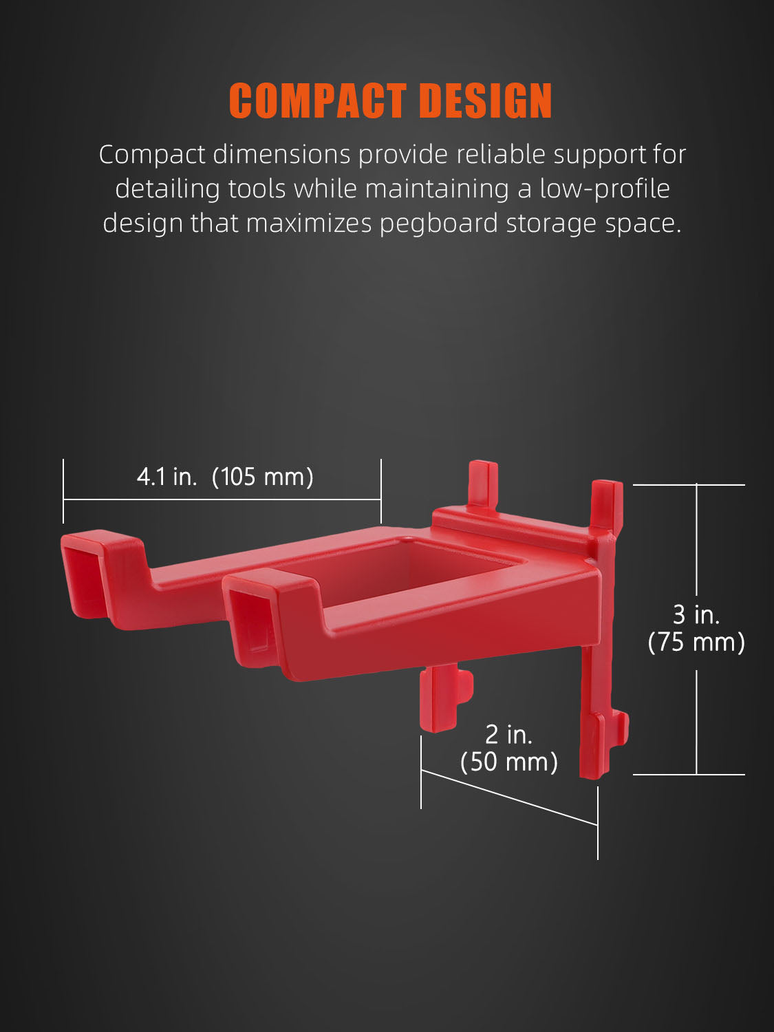 SPTA OT023-OT030 Scraper Red Hook Made With Plastic Bristle For Holding Various Tools&Sprayer and Microfiber Cloth