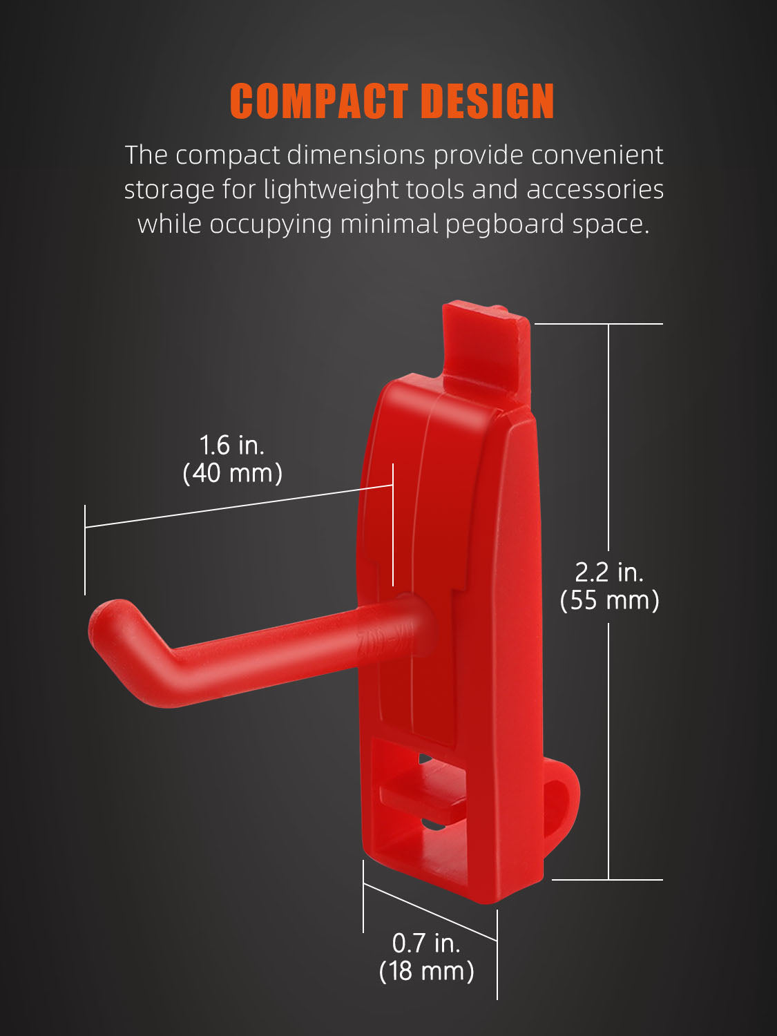 SPTA OT023-OT030 Scraper Red Hook Made With Plastic Bristle For Holding Various Tools&Sprayer and Microfiber Cloth