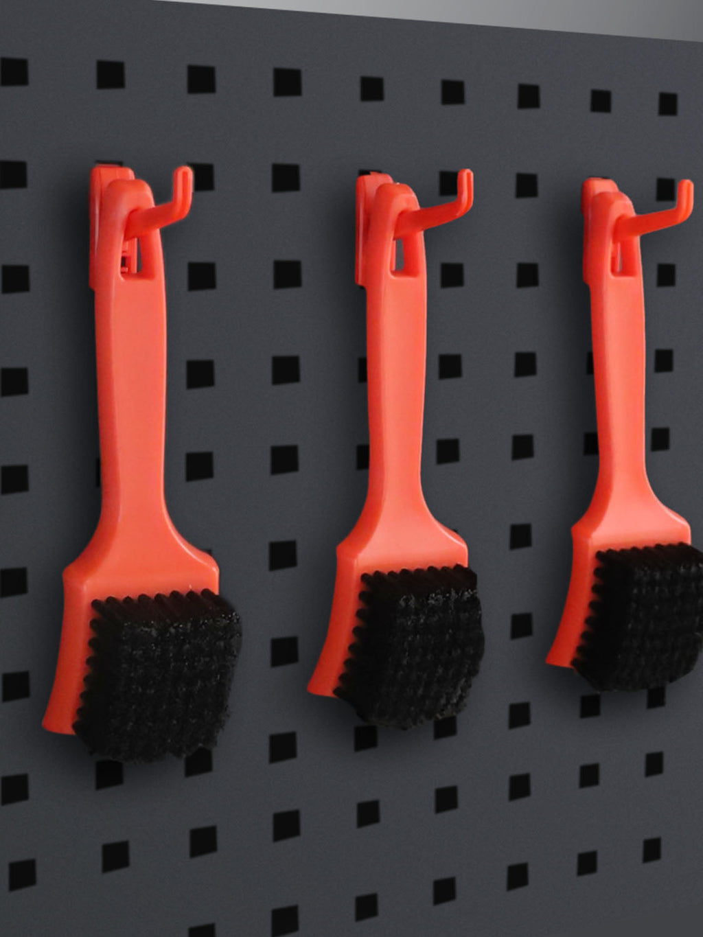 SPTA OT023-OT030 Scraper Red Hook Made With Plastic Bristle For Holding Various Tools&Sprayer and Microfiber Cloth
