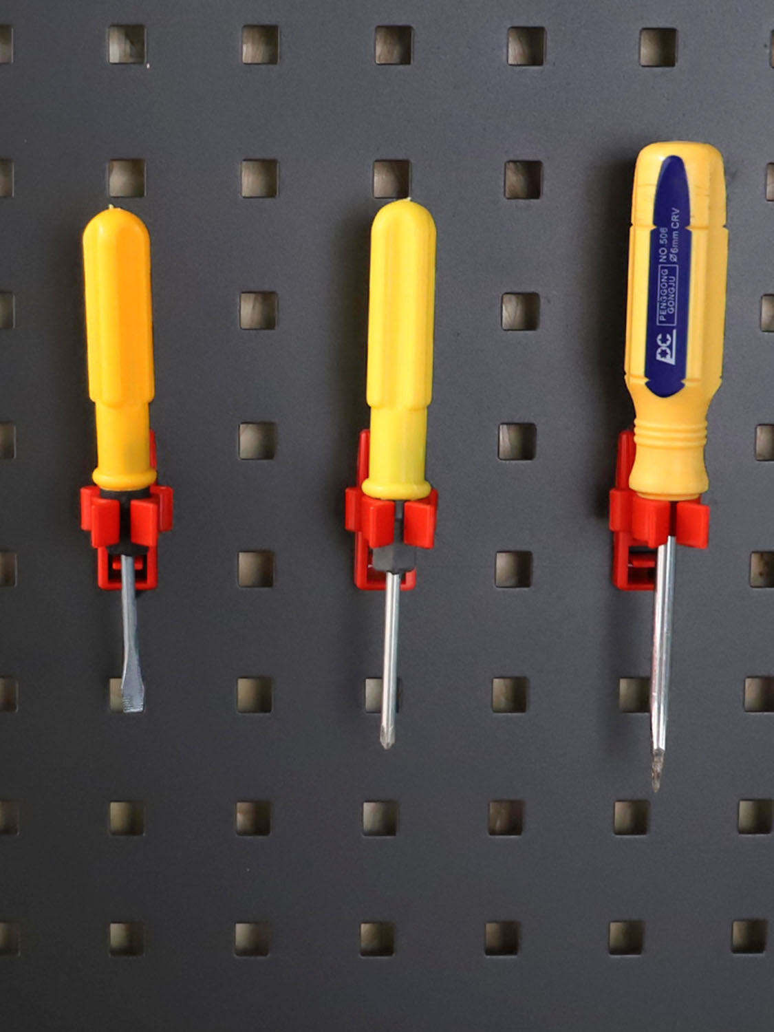SPTA OT023-OT030 Scraper Red Hook Made With Plastic Bristle For Holding Various Tools&Sprayer and Microfiber Cloth