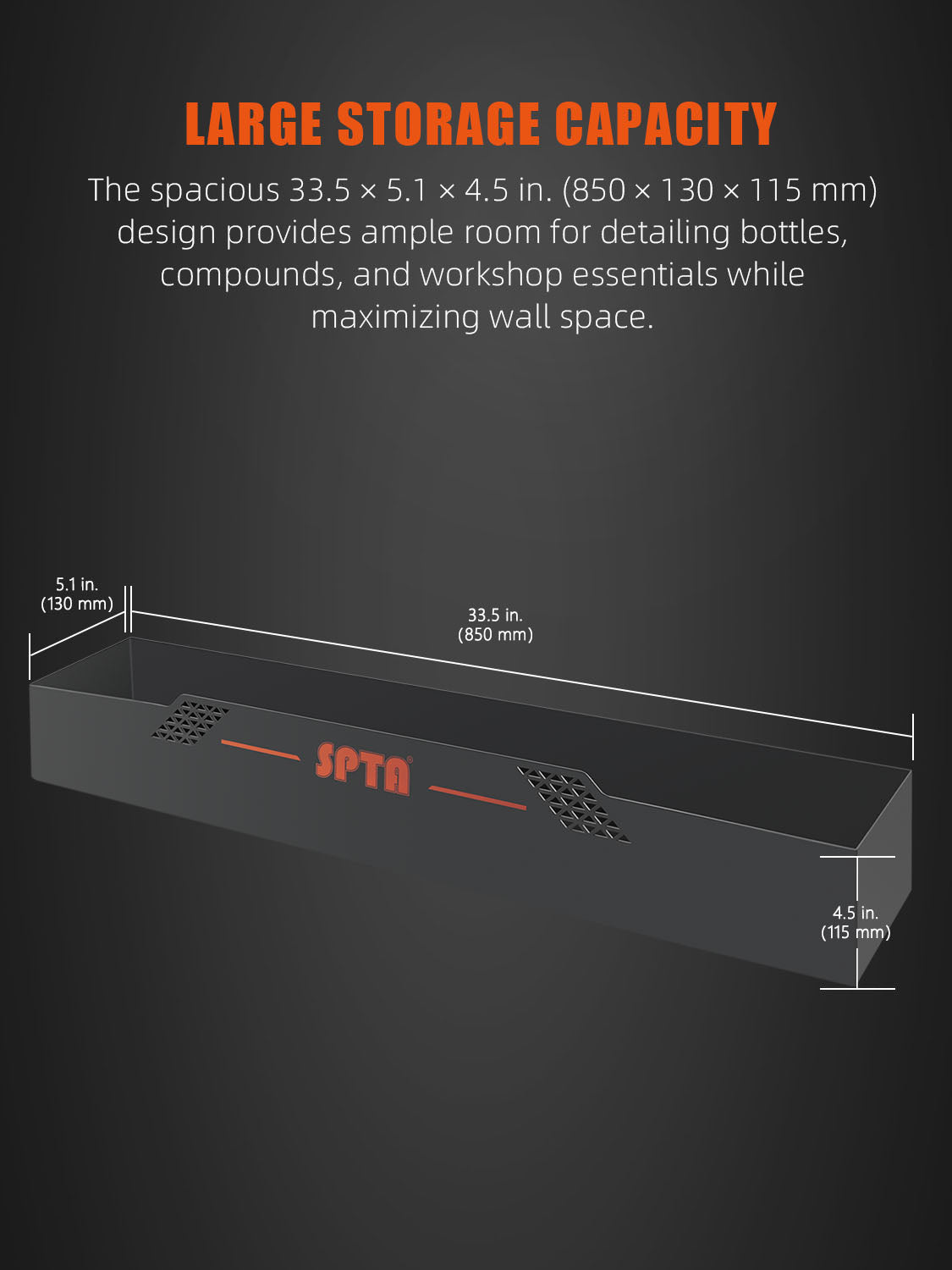 SPTA OT033 Chemical Liquid Storage Rack