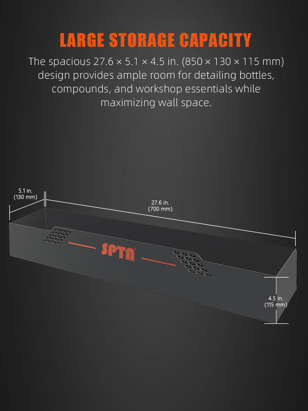 SPTA OT034 Chemical Liquid Storage Rack