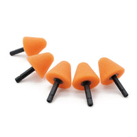 T140 Orange Cone Polishing Pad – 5mm Square Shank
