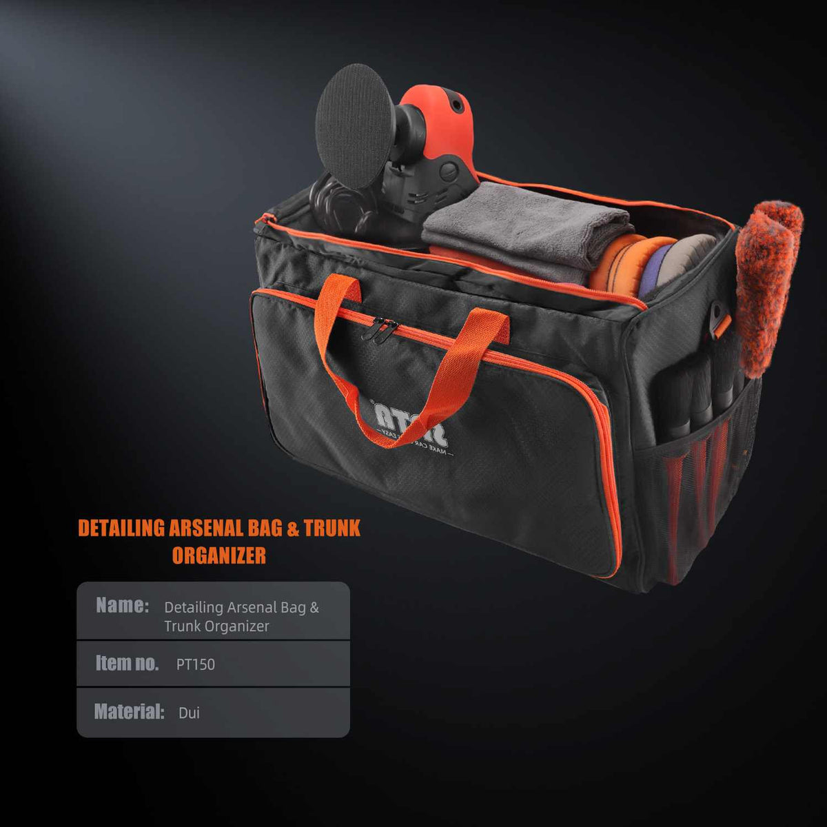 SPTA PT150 Detailing Arsenal Bag & Trunk Organizer